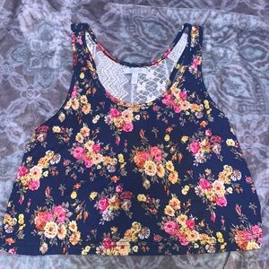 Floral Crop Top